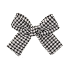 Gingham bow - 9 colours