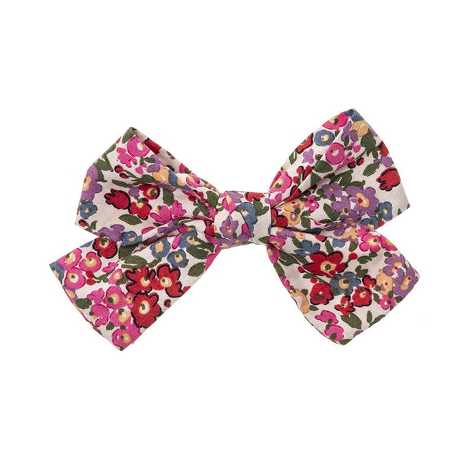 Liberty floral Bow - Fuchsia