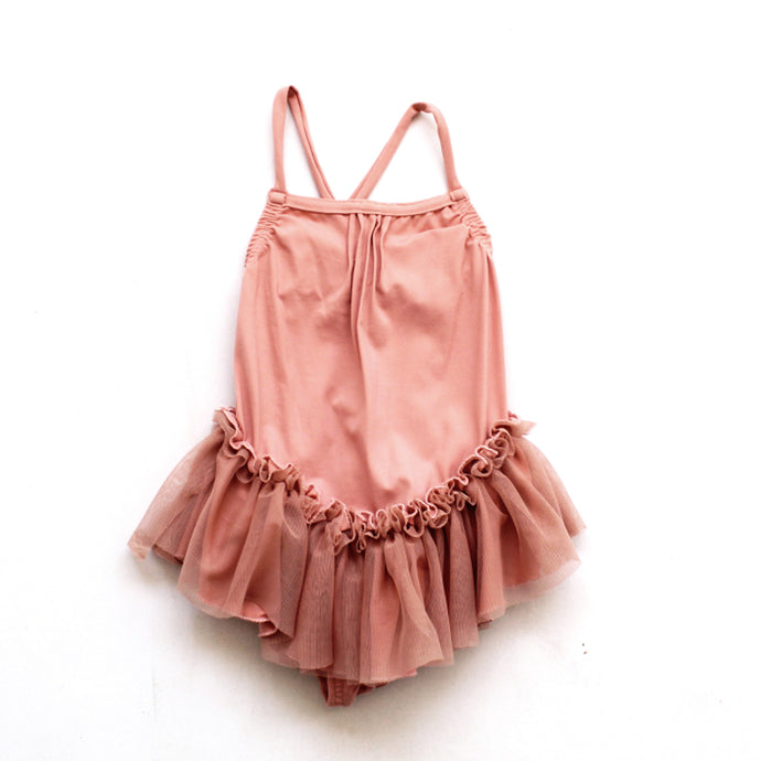 Tutu Swimsuit - Blush Pink (LAST ONE SIZE 8!)