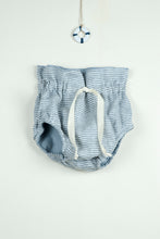 Reversible Bloomers - Blue and Sailor Stripes (SALE 50% OFF)