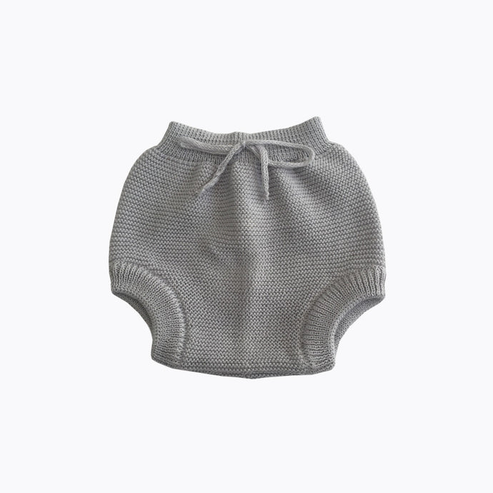 Knitted Bloomers in Grey