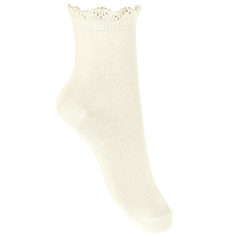 The perfect sock for special occasions or for your favourite little shoes! In a divine cava colour these socks will go with anything adding the special detail