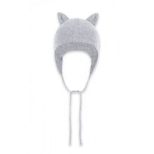 Cashmere Wool Bonnet with Ears