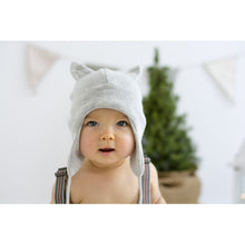 Cashmere Wool Bonnet with Ears