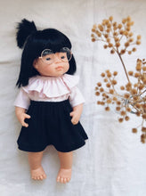 Doll Romper with Collar and Skirt- Medium ( Fits 30-38 cm dolls / 11-15 inch)