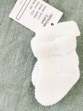 Baby Knitted Booties - White
