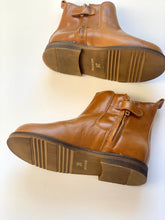 Olivia Ann "Chelsea" Tan Leather Unisex Shoes