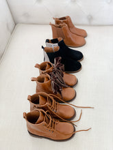 Olivia Ann "Chelsea" Tan Leather Unisex Shoes