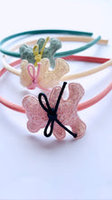 Knitted Teddy Bear Hairband -  Pink