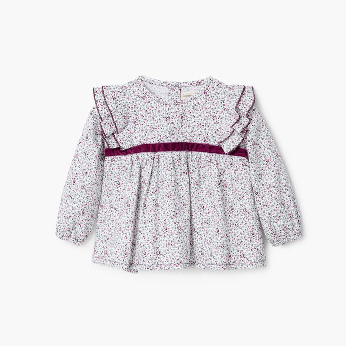In Bloom Baby Blouse - SIZE 3 M Left ( 60% OFF)