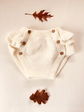 Frill knitted Cotton Bloomers- ECRU