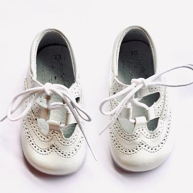 Baby girl hot sale leather shoes